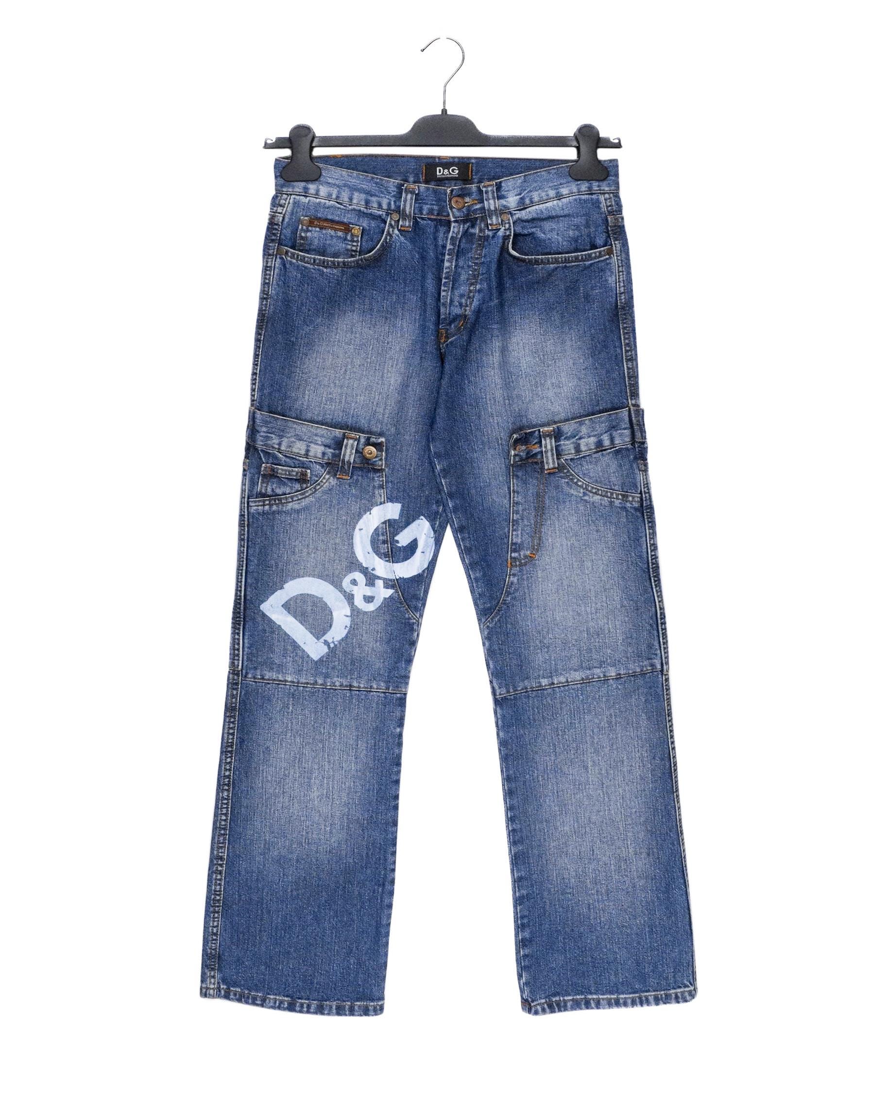 Dolce & Gabbana ヴィンテージデニム ▷ Vintage Dolce & Gabbana Distressed Jeans – TWOVAULT