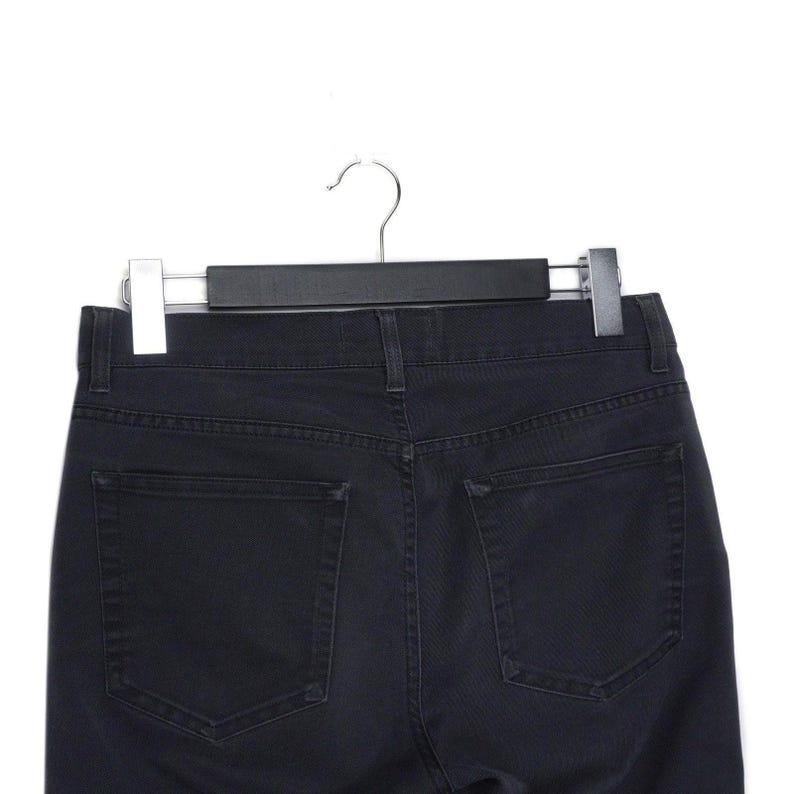 Acne Studios Ace Ups Used Black Denim Jeans image 4