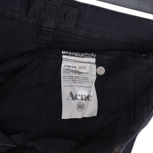 Acne Studios Ace Ups Used Black Denim Jeans image 6