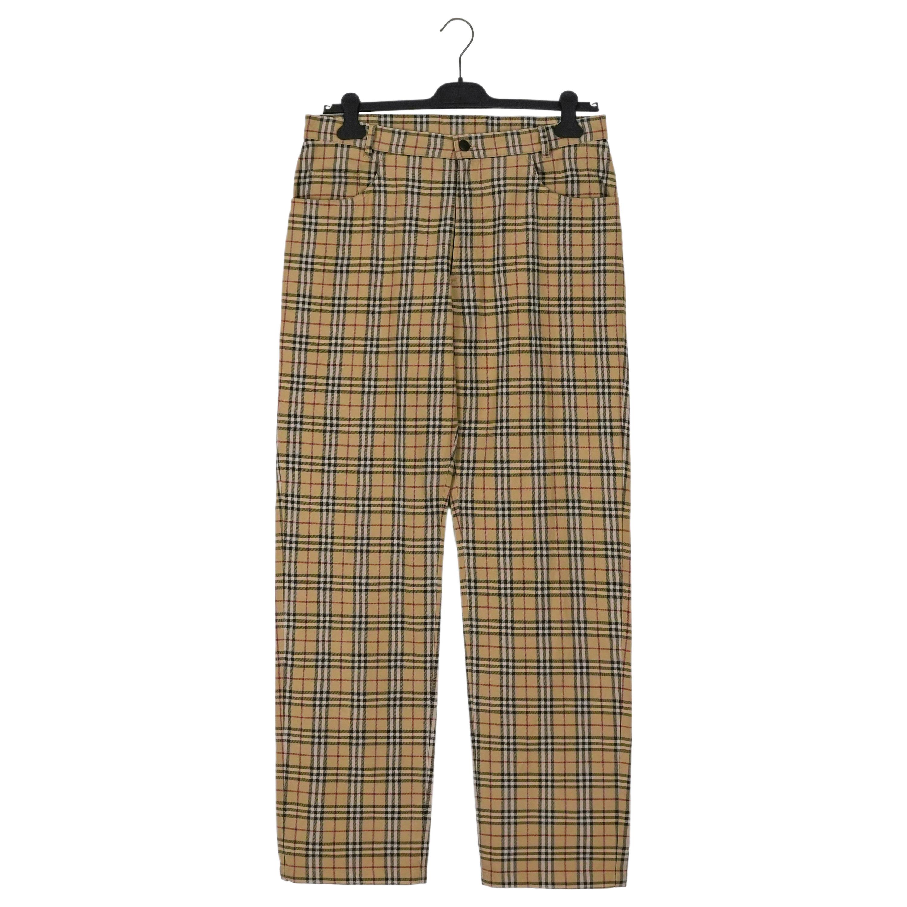 Burberry Nova Check Pants - Etsy