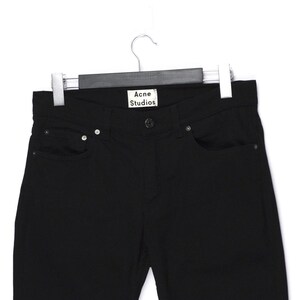 Acne Studios - Jean noir Ace Stay Cash en denim image 2