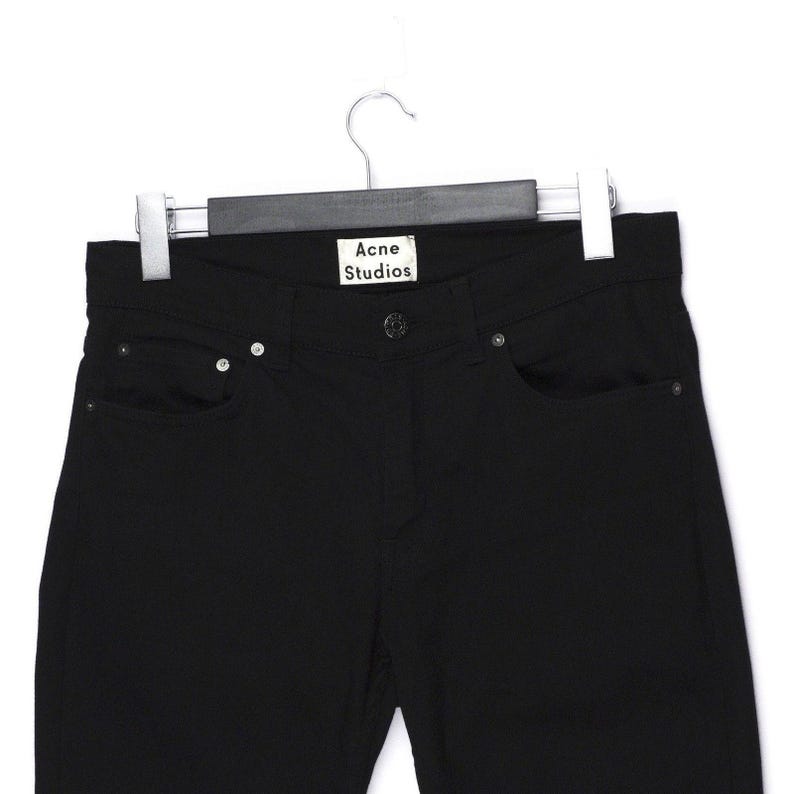 Acne Studios - Jean noir Ace Stay Cash en denim image 2