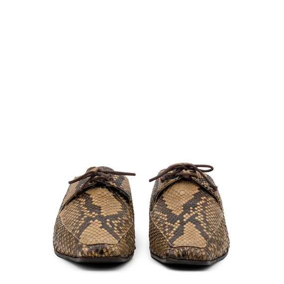 Prada Python Snake Skin Handmade Women’s Vintage … - image 2