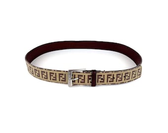 Vintage Fendi Zucca pattern with logo gold FF belt Fendi | Accessories | Vintage Fendi Zucca Pattern With Logo  main image 3
