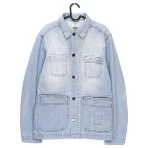 Vintage Acne Studios 2011 Mechanic Pearl Light Blue Jacket image 1
