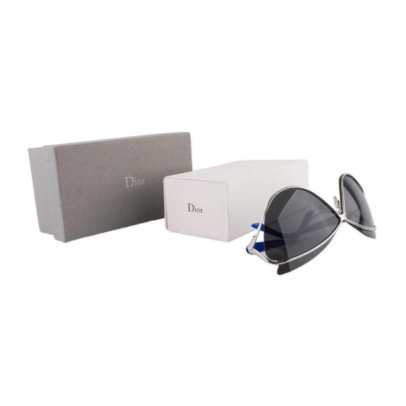 Christian Dior Audacieuse One Sunglasses Vintage Dior Audacieuse 1 CD Logo Raf Era Cat Eye Sunglasses  main image 4