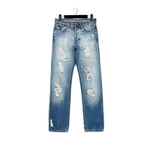 Dolce & Gabbana Rare Magic Distressed Light Blue Denim Jeans