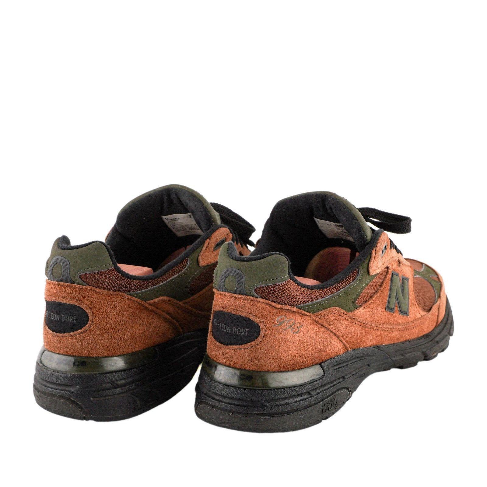 Leon Dore 993 Leather New Balance 993 Aime Leon Dore Brown Leather 