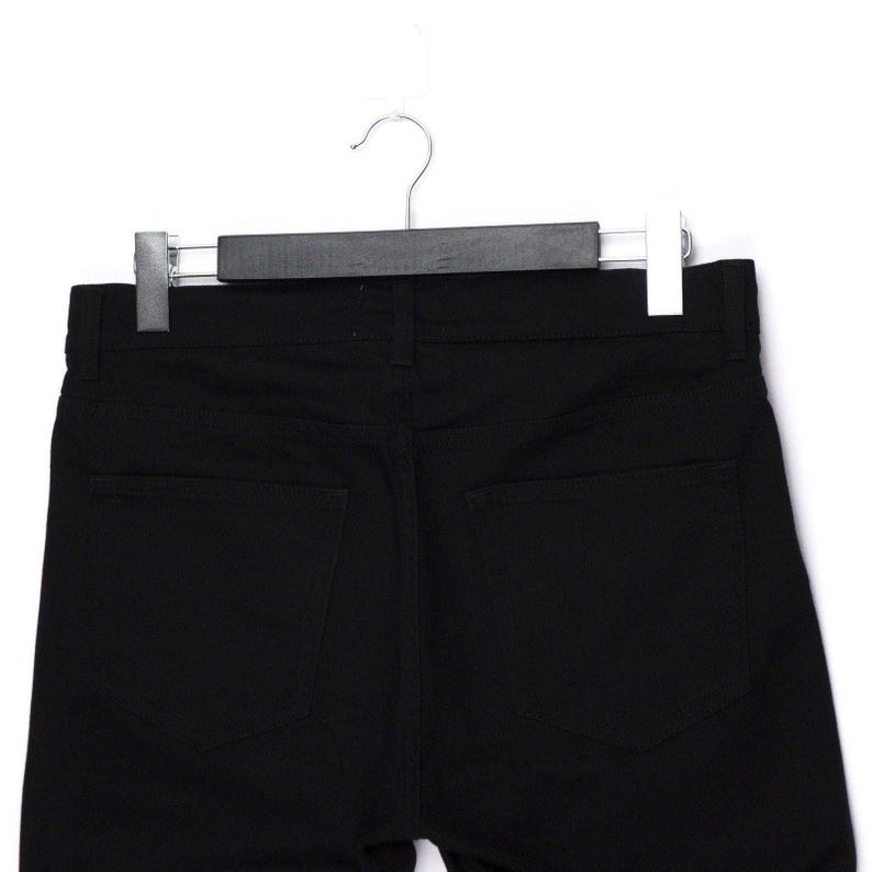 Acne Studios - Jean noir Ace Stay Cash en denim image 4