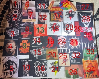 Choose your Patches 34 Designs! Zillakami/Sosmula/Citymorgue/MST/Missingsincethursday