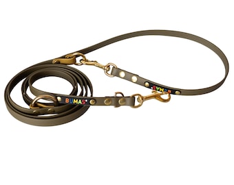 BUMAS dog leash made of Biothane® | waterproof leash | handmade gas leash | vegan leash for dogs | Suitable for dog leash holders