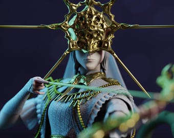 Dark Sun Gwyndolin – 3D Printable Model (Dark Souls Fan Art)