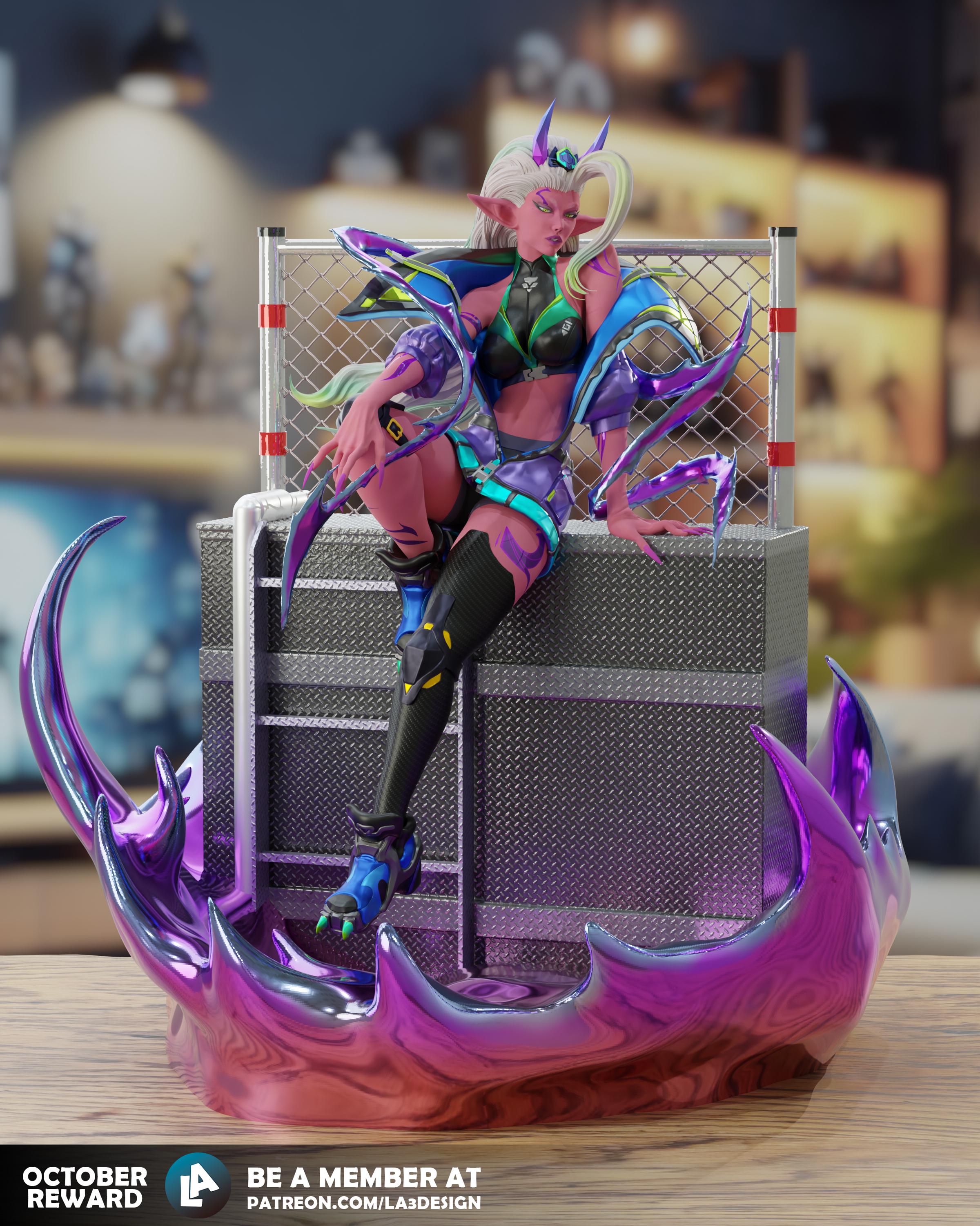 Zyra - Street Demons - League of Legends (fan Art) - Etsy