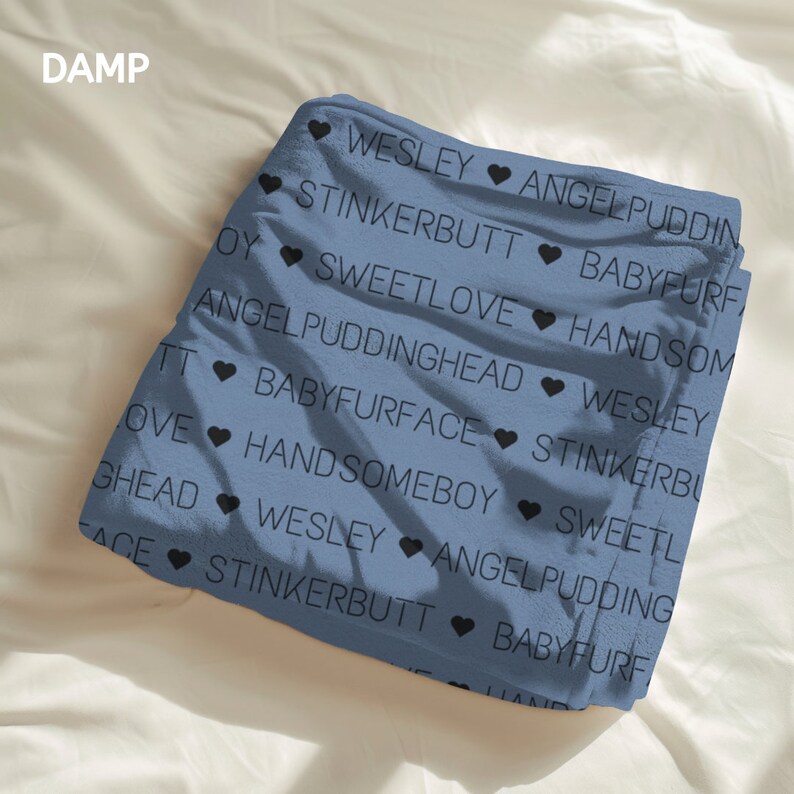 Personalized Pet Nickname Plush Blanket, Fur Baby Blanket, Dog Puppy