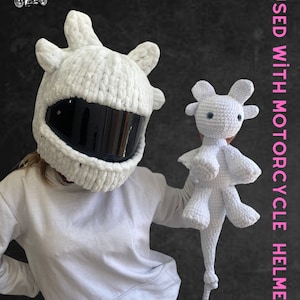 Cartoon Character Dragon Model Helmet Balaclava,Motorcycle Helmet Balaclava,Motorcycle Helmet Protector,Motorcycle Helmet Cover,Unisex mask image 5