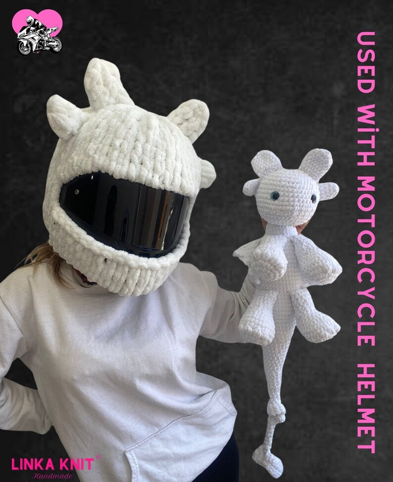 Cartoon Character Dragon Model Helmet Balaclava,Motorcycle Helmet Balaclava,Motorcycle Helmet Protector,Motorcycle Helmet Cover,Unisex mask image 5