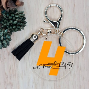 Formula 1 Driver Keyring