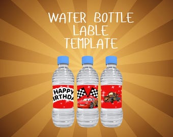 Personalized Chip Bag Template - Racecar Party