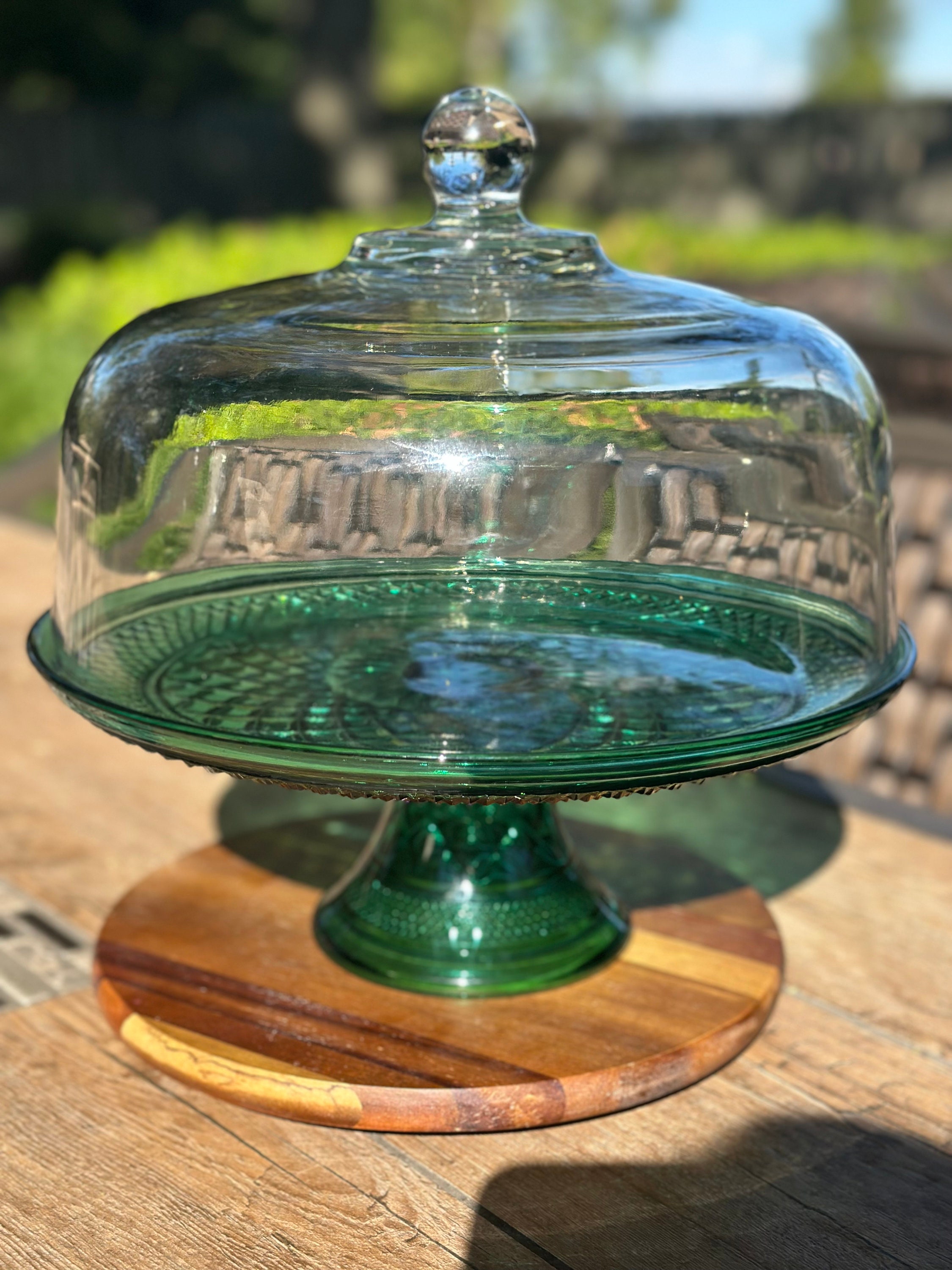 Cupcake Stands Anchor Hocking Presence Cake Plate With Dome