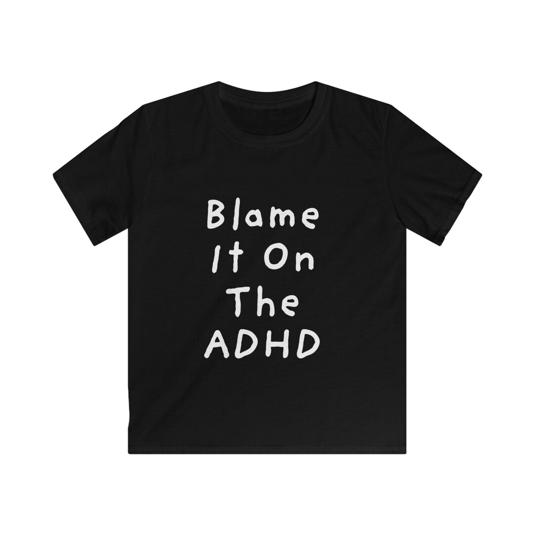 ADHD Kids Softstyle Tee - Etsy