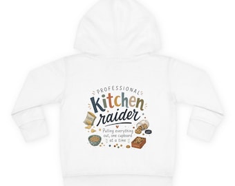 Kitchen Raider Toddler Pullover Fleece Hoodie