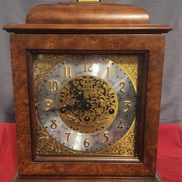 Howard Miller 59th Anniversary Mantel Clock Westminster Chime