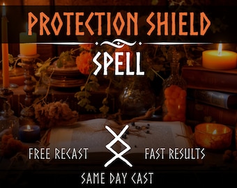 Schutzschildzauber, Same Day Casting, Fast Spell Casting, Protect Spell, Schutzzauber, Schutzzauber, Sameday Spell, Spellcaster