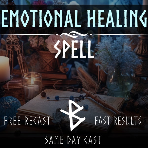 Emotional Healing Spell, Same Day Cast, Fast Spell Casting, Peace Spell, Healing Casting, Spell Cast, Power Spell, Sameday Spell Spellcaster