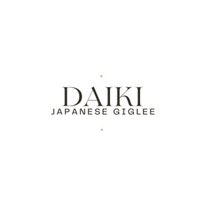 May include: A logo for a business called "Daiki Japanese Giclee".
