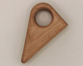Rustic Wooden Curtain Rod Bracket