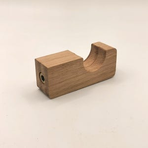 Hölzerne Gardinenstange Halterung