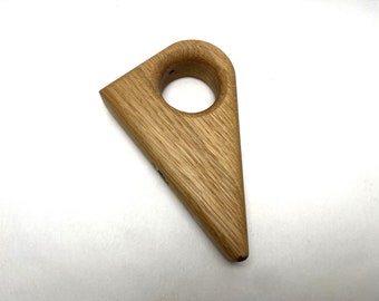 Rustic Wooden Curtain Rod Bracket