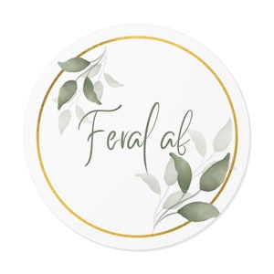 Sticker - Wilde af