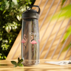 Rosa Flamingo – ANPASSBARE CamelBak Eddy® Wasserflasche, 20oz\25oz