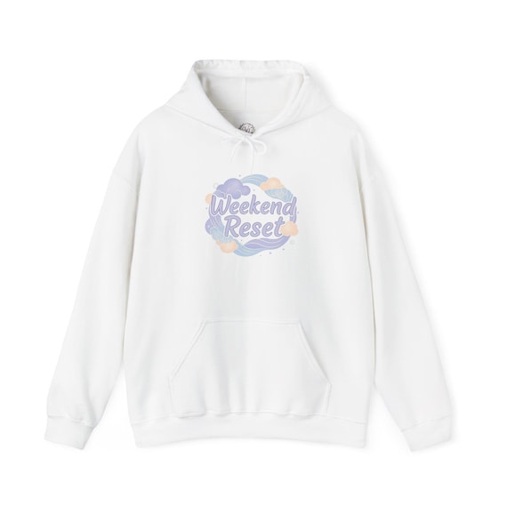 Weekend Reset Hoodie | Sunday Reset, Rest Day Ritual sweatshirt