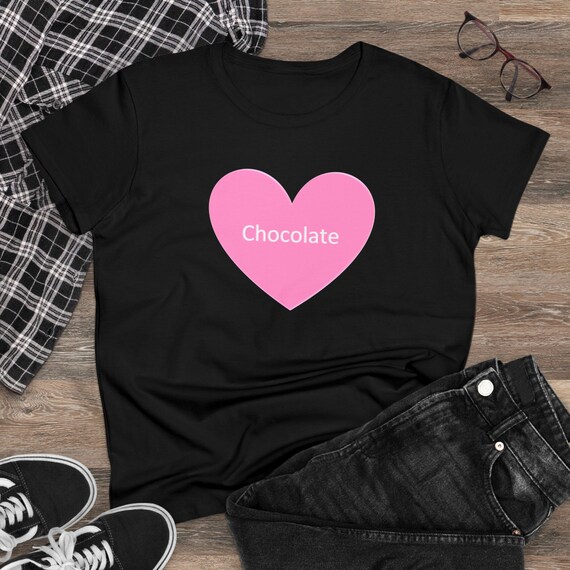 Chocolate Love - Women's Midweight Cotton Tee