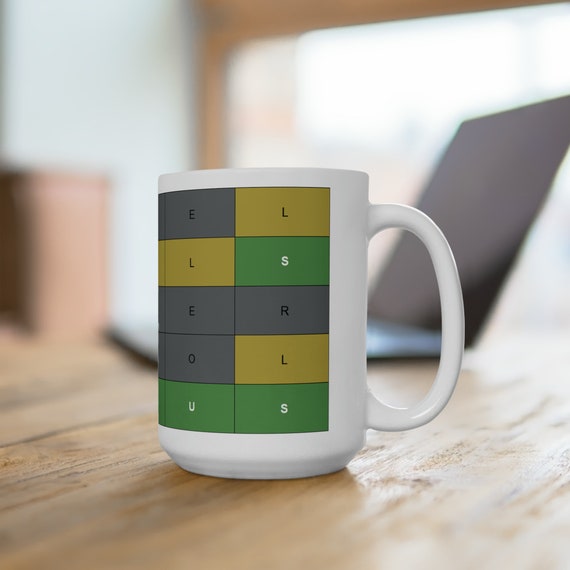 Christmas Wordle - Ceramic Mug 15oz