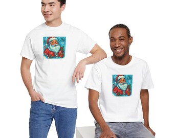 Funny Santa Christmas Graphic T-Shirt | Holiday Humor Tee