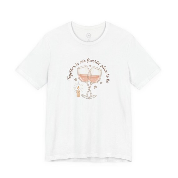 Candlelit Date Night Tee | cozy couple, snuggle together time