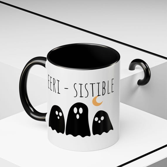 Eeri-Sistible - Funny Halloween - Accent Coffee Mug (11, 15oz)