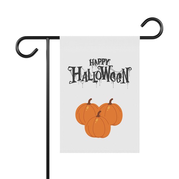 Happy Halloween - Pumpkin - Halloween Garden & House Banner