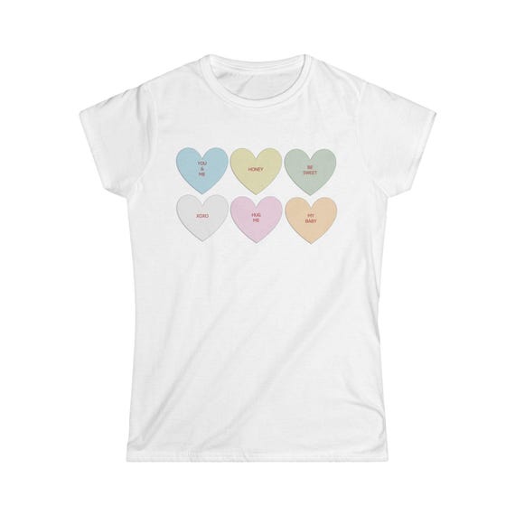 Sweethearts Candy Hearts Valentine's Tee