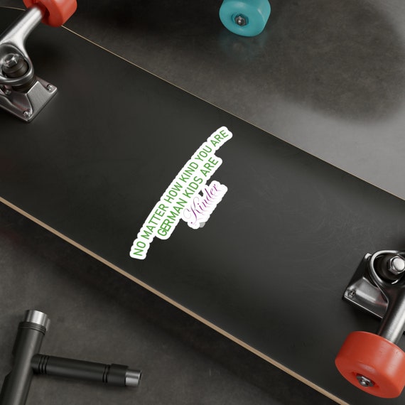 Kinder Joke - Kiss-Cut Vinyl Decals - German Kids are Kinder