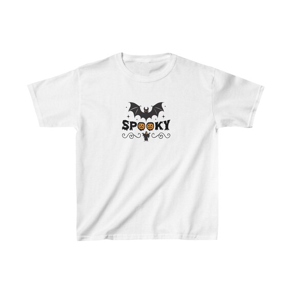 Spooky - Bat Halloween Kids Heavy Cotton™ Tee