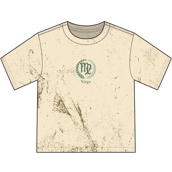 Virgo Zodiac Crest Kids T-Shirt | Astrological Sign Tee