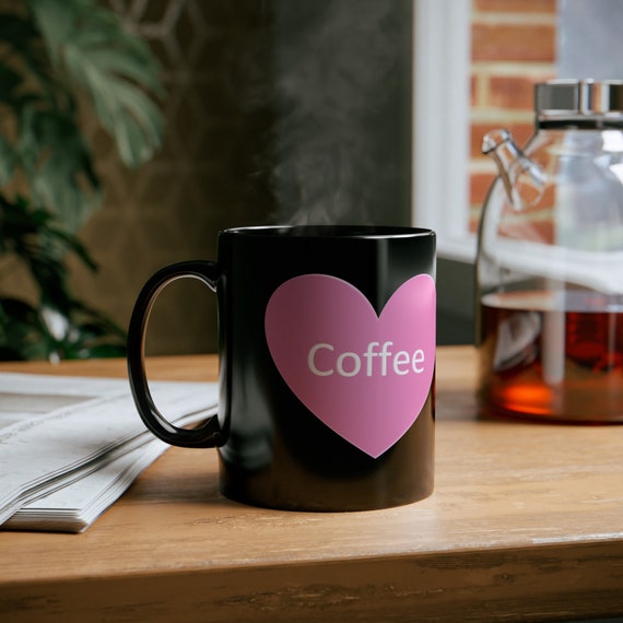 Coffee Love - 11oz Black Mug