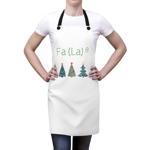 Christmas Apron - Fa, La, La - Fa(La)8
