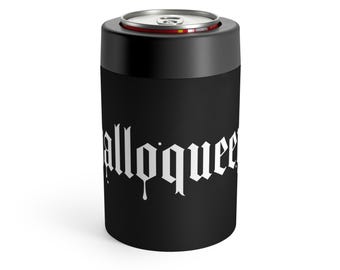 Gothic Halloween-blikhouder | Drinkhoes, drankisolator, Halloween-feestgunst, uniek cadeau, woondecoratieaccessoire