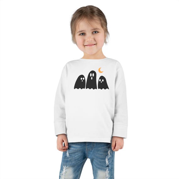 Halloween Ghosts - Toddler Long Sleeve Tee