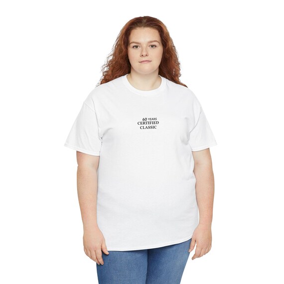 Personalizable (Custom Decade) Years Certified Classic Tee | Custom Birthday Shirt, Milestone Celebration